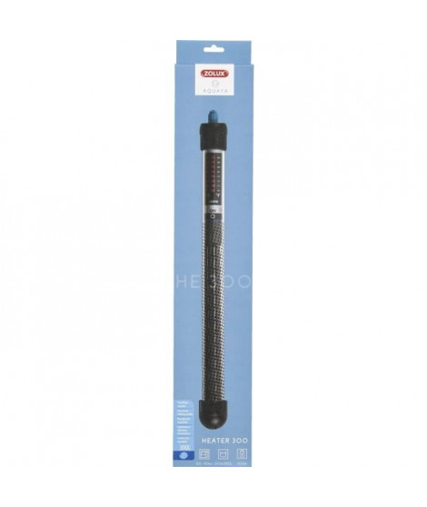 Chauffage - Zolux - Pour aquarium - Température réglable jusqu'a 34°C - 300W