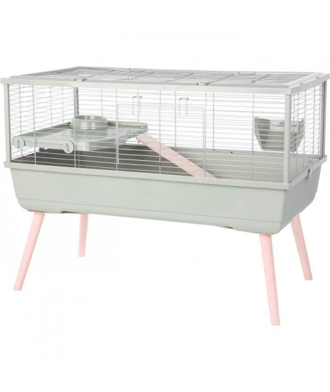 Cage rongeur surélevée - Zolux - Néolife - Pour cochon d'inde - 99 x 54 x 79 cm - Vert