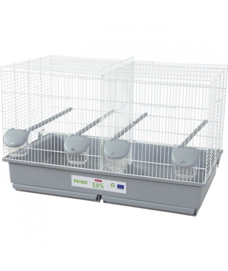 Cage en plastique éco.conçu oiseaux domestiques Primo 69 x 39 x 44.5 cm