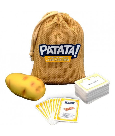 PATATA (VERSION FAMILLE) - Jeu d'ambiance - BLUE ORANGE - Jeu patate chaude - Des 10 ans