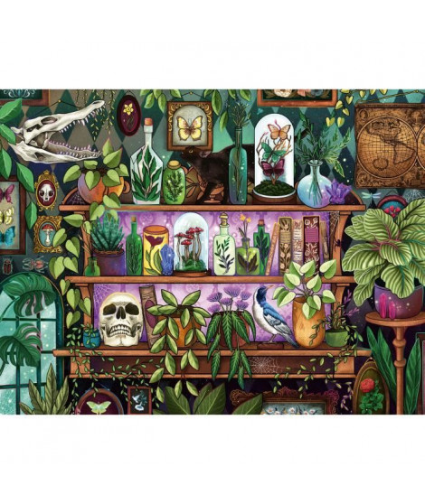 Puzzle 2000 pieces, Des 14 ans, Bibelots et objets de sorciere, Puzzle de qualité premium fabriqué en Europe, Plantes, 12001416
