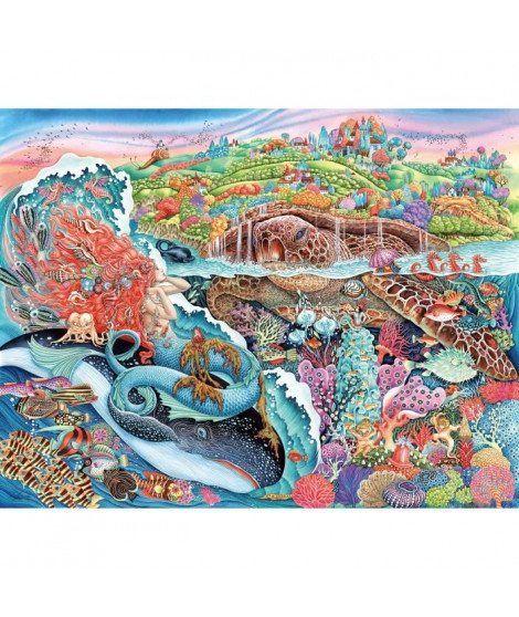 Puzzle 2000 pieces, Puzzle Adultes, Des 14 ans, Le mythe de Thalassa, Mer , 12001484, Ravensburger