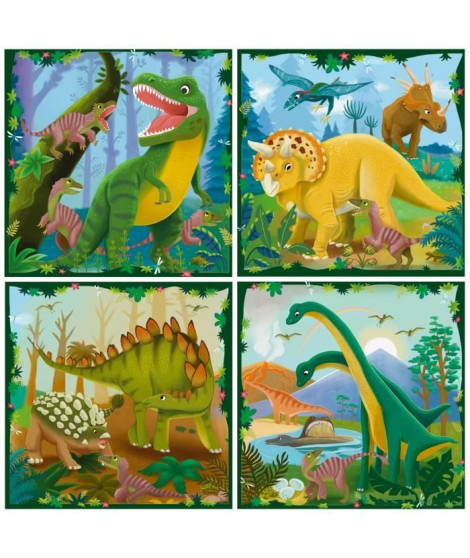 Puzzle Enfant, Puzzle UP!, Les dinosaures, des 4 ans, 12004003, Ravensburger