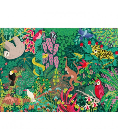Puzzle 1000 pieces Foret tropicale magique, des 14 ans, Puzzle de qualité supérieure, Nature, 12001432, Ravensburger