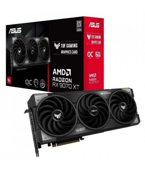 Carte graphique - ASUS - TUF-RX9070XT-O16G-GAMING