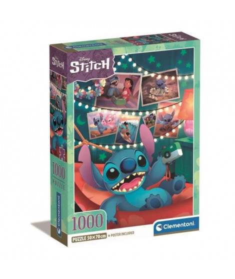 CLEMENTONI - Compact 1000 pieces - Stitch