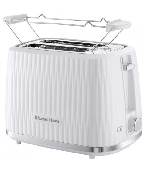 Grille-pain - RUSSELL HOBBS - EDEN - 800 W - 2 fentes - Blanc