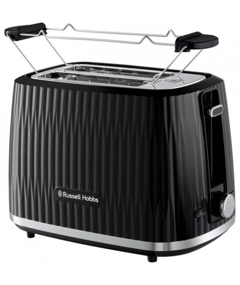 Grille-pain - RUSSELL HOBBS - EDEN - 800 W - 2 fentes - Noir