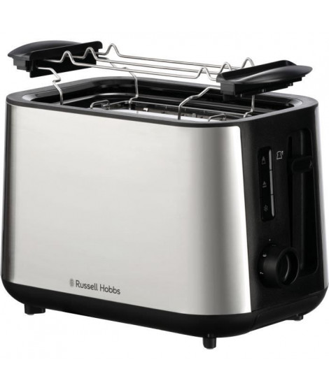 Grille-pain - RUSSELL HOBBS - HEATON - 2 fentes - Inox