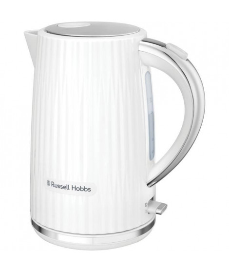 Bouilloire - RUSSELL HOBBS - EDEN - 2400 W - 1,7 L - Blanc