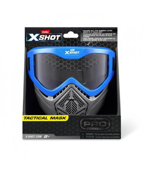 Accessoire - ZURU - X-SHOT Excel Blue Mask - Masque réglable - Design stylé - Ventilation intégrée