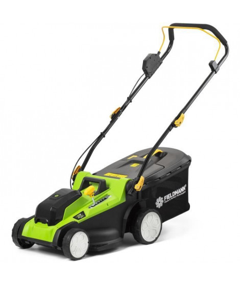 Tondeuse sans fil - FIELDMANN - 20V - Coupe 37 cm - Hauteur max 75 mm - Batterie et chargeur non inclus