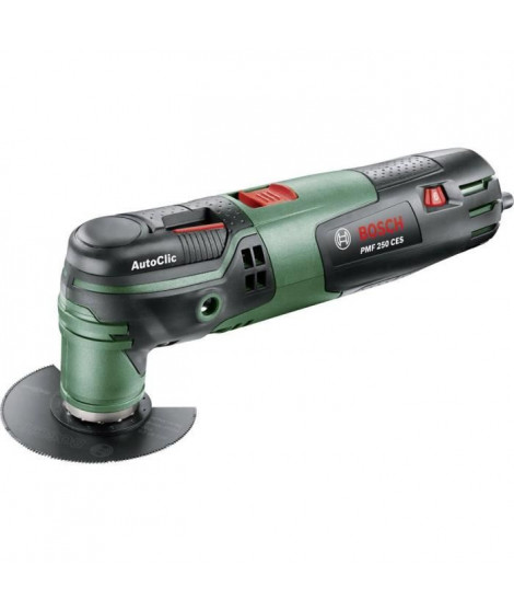 Bosch Outil Multifonctions PMF 250 + SystemBox - Filaire