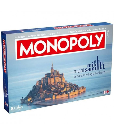 MONOPOLY Mont Saint Michel - Jeu de société - WINNING MOVES