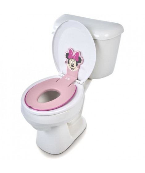 Réducteur de lunette de toilette - DISNEY BABY - MINNIE - Adhésif - Installation rapide