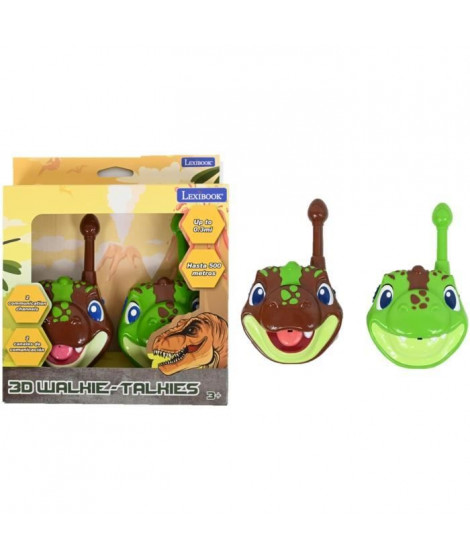 Talkies-walkies 500m Dinosaures 3D