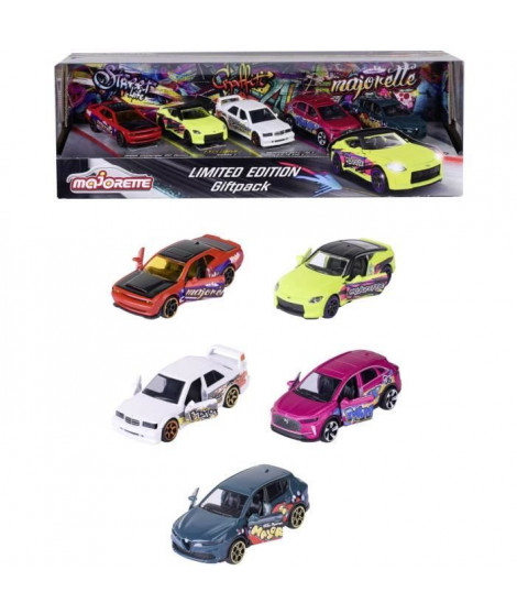 MAJORETTE  - Giftpack - Giftpack SL 11 5Pcs -Véhicules a collectionner