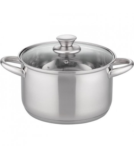 Faitout - GSW - RIGO - 24 cm - Induction - Acier inoxydable
