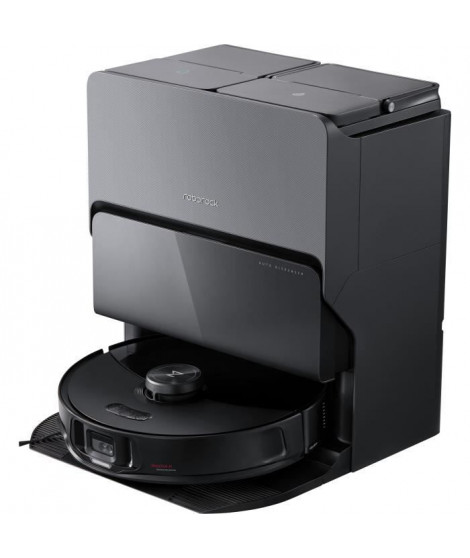 ROBOROCK S8 MaxV Ultra - Aspirateur Robot Laveur avec Station RockDock Ultra 8-en-1 - 10 000 Pa - Brosse Latérale & DuoRoller