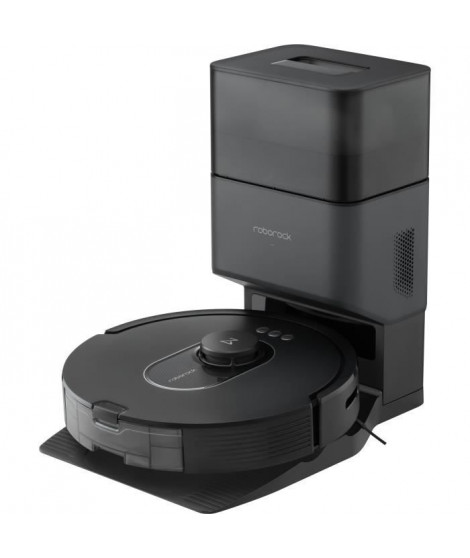 ROBOROCK Q5 MAX+ - Robot Aspirateur avec Station de Vidage - Double Brosse - Puissance 5500 Pa - Navigation LiDAR PreciSense