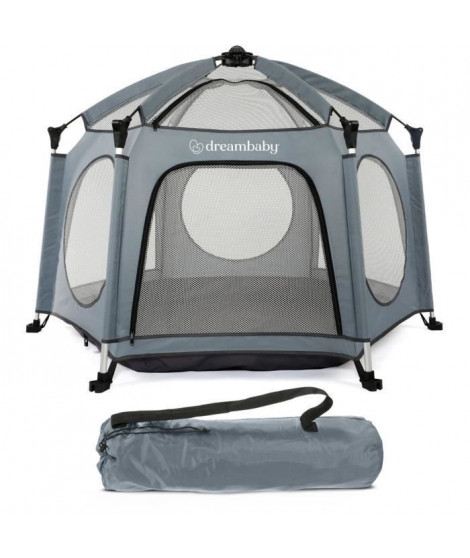 Adventure Parc Pop-Up - DREAMBABY - Tissu avec sac de transport - Housses anti-UV (utilisation extérieur) - Ø 1,3 m - H1 m