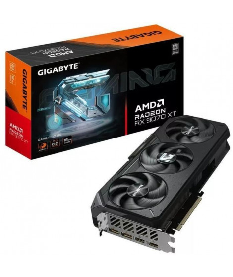Carte graphique - GIGABYTE - Radeon RX 9070 XT GAMING OC - 16 Go