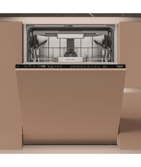 Lave-vaisselle tout intégrable HOTPOINT H7IHP40L  - 15 couverts - 40 dB - Classe C - Maxi Space