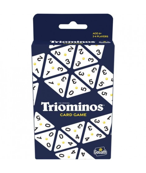 Triominos Card game - Jeu de société - GOLIATH - Des 6 ans