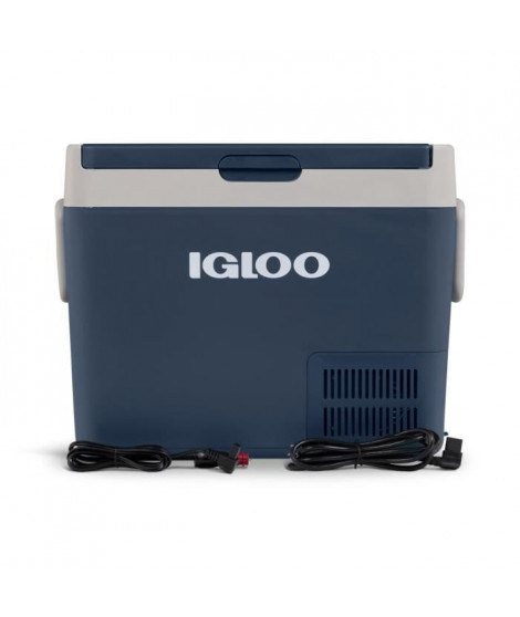 Glaciere électique - IGLOO - 240 V - Bleu - 38 L