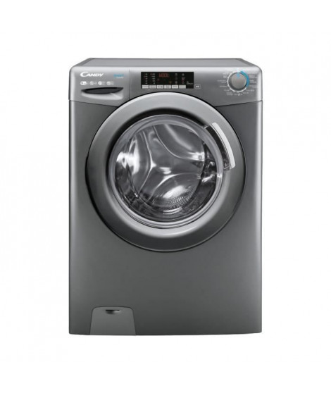 Lave-linge séchant CANDY CSWS496TWMRRE/FR - 9 / 6 kg  - Induction - 1400 trs/min - 15 prgms - Classe A - gris