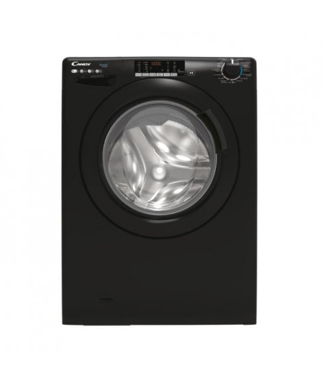 Lave-linge séchant CANDY CSWS496TWMBBE/FR - 9 / 6 kg  -  Induction -  1400trs/min - Classe A - 16 prgms - Noir