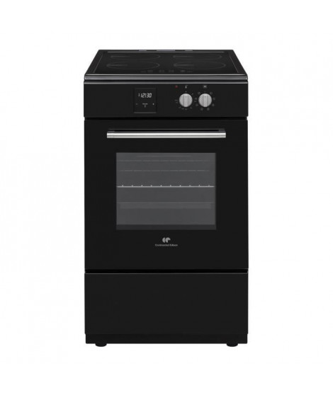 Cuisiniere a induction - CONTINENTAL EDISON - CECI3FCB2 - 4 feux - 50 x 85 x 60 cm - Noir