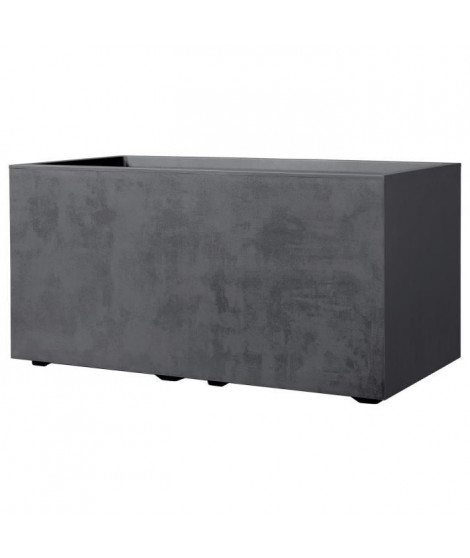 Jardiniere Muret - DEROMA - Millennium R - Anthracite - A réserve d'eau - 79 cm
