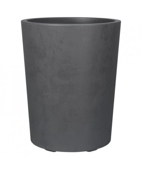 Pot de fleur Vase - DEROMA - Millennium R - Anthracite - A réserve d'eau - Hauteur - 53 cm