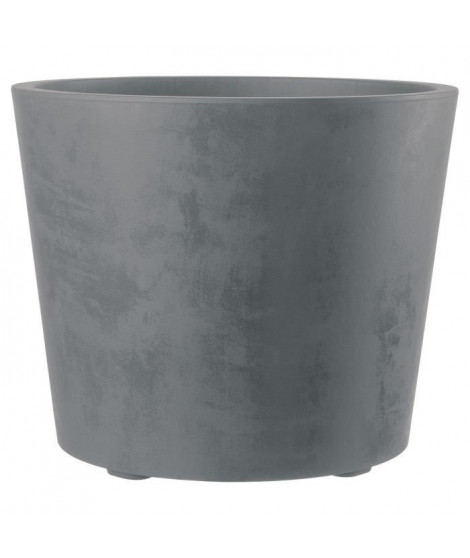 Pot de fleur - DEROMA - Millennium R - Ashgrey - A réserve d'eau - Roulettes - 59 cm