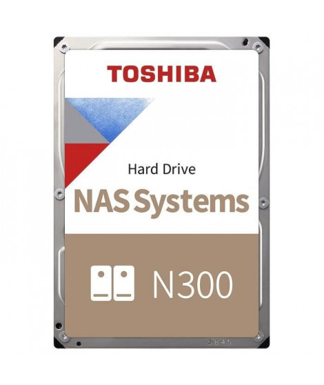 TOSHIBA - Disque dur interne - NAS N300 - 8 To - 3,5''
