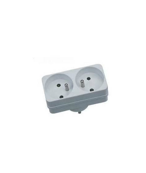 Biplite - GAO - 2x16A - Blanche, conforme NF