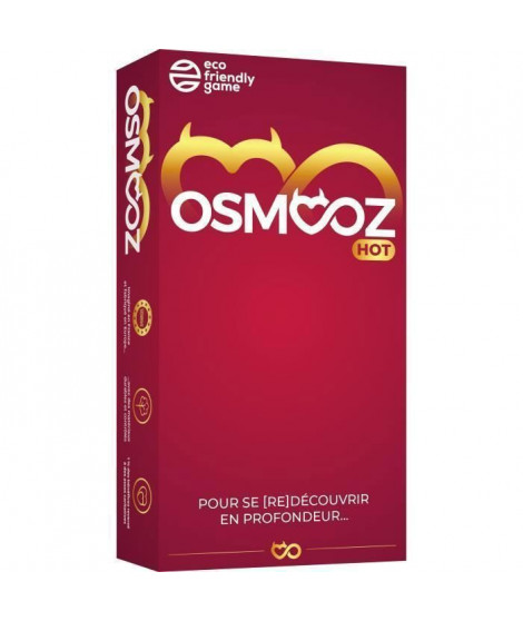 OSMOOZ Red - Jeux Couples - Un Jeu pour REdécouvrir Son Couple en Profondeur - 180 Cartes fabriquées en Europe