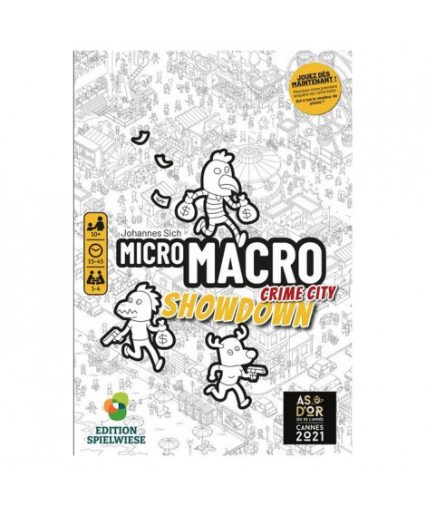 Micro Macro Crime City 4 - Showdown - Jeu de société - BLACKROCK