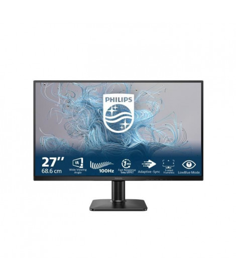 Moniteur PC - Philips - 27E2N1100L - 27 FHD - VA - 1ms - 100Hz - Adaptive Sync