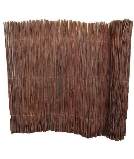 Canisse fagot d'osier fin - NATURE - 1 x 3 m - Occultant 4/5
