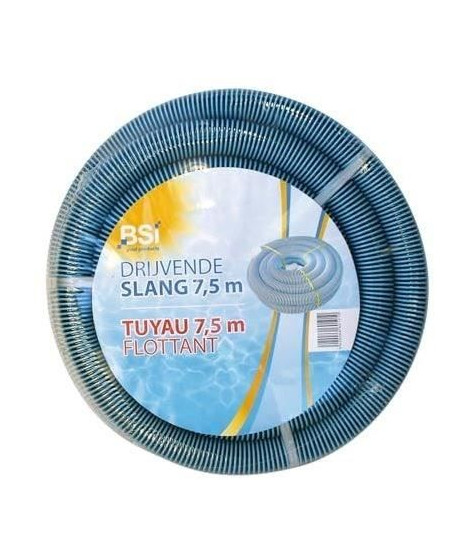 Tuyau flottant pour aspirateur de fond - BSI - Nettoyage de la piscine - 7,5m