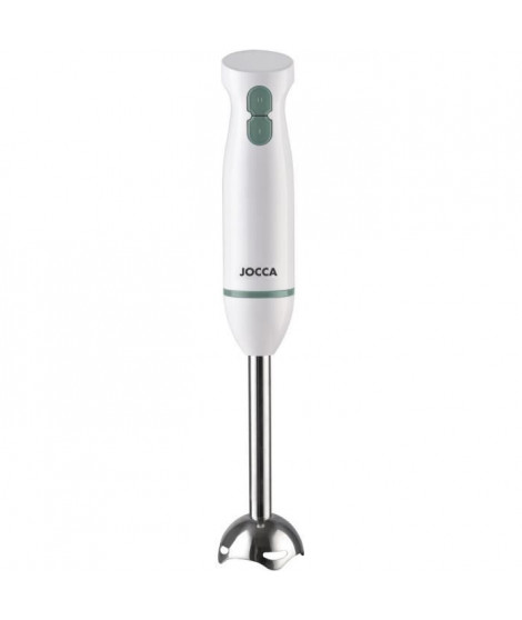 Mixeur plongeant - JOCCA - 600 W - 2 vitesses - 6 x 6 x 36 cm - Blanc