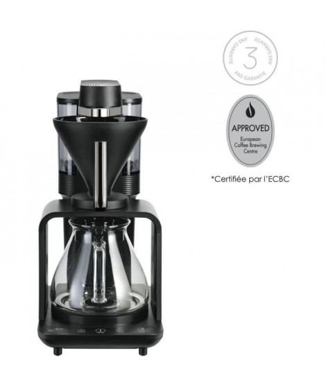 Cafetiere filtre - MELITTA - Epour 1024-11 - 1515 W - 2/8 tasses - Noir / Chrome