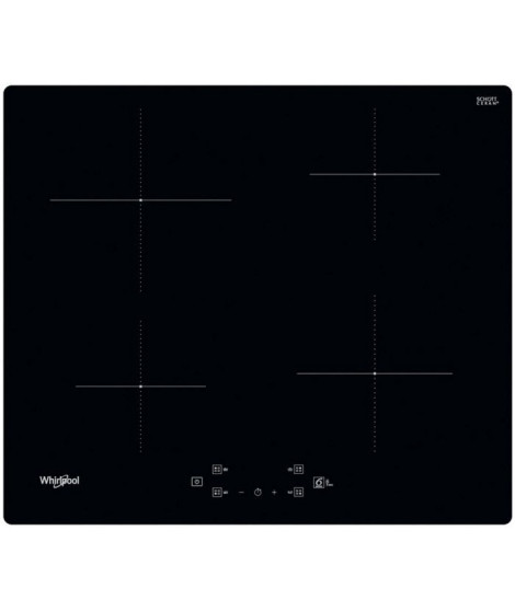 Plaque induction - WHIRLPOOL - WSQ2160NE - 4 foyers/boosters - 7200 W - Largeur 60 cm