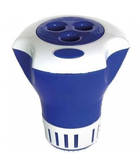 Flotteur doseur mesureur - BSI - Pour galets 20 a 200g - Mesure la température de l'eau - Pour piscines de petite a grande ta…