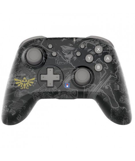 Manette de jeu - HORI - Zelda - Sans fil - Multicolore - Autonomie 15h