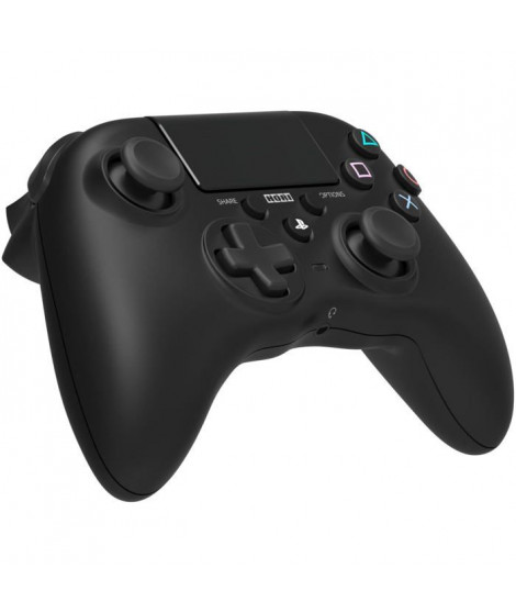 Manette de jeu - HORI - Onyx - Sans fil - Autonomie 6 h - Compatible PS4 et PC