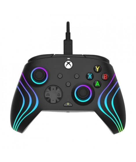 Manette filaire PDP Afterglow Wave Black