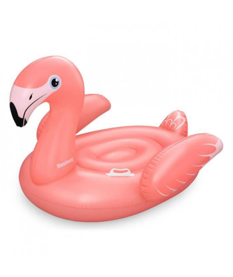 Bouée a chevaucher - Bestway - Flamant rose - 168 x 120 cm